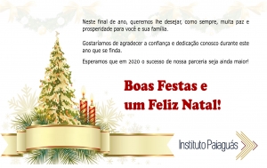 Feliz Natal e Próspero 2020!