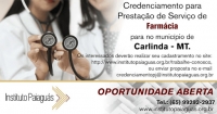 Credenciamento para Prestação de Serviços Farmacêuticos - Carlinda-MT
