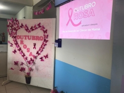 Palestra - Outubro Rosa em Nova Canaã do Norte-MT