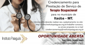 Credenciamento para Terapeuta Ocupacional em Itaúba-MT